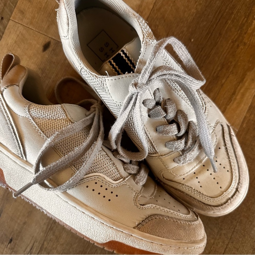 ShuShop Romi Sneaker | Bone - Picture 4 of 12
